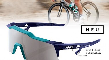 100% präsentiert Speedcraft Ear: Neues, magnetisches Bügelsystem optimiert Aerodynamik