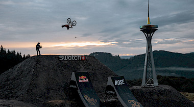 Zahlreiche Trickpremieren bei den Swatch Nines MTB 2023