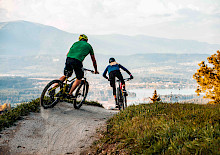 lake.bike macht es möglich: Mountainbiken bis in den November!