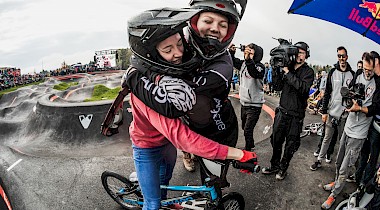 Red Bull UCI Pump Track-Weltmeisterschaft: Das Sieger-Duo reflektiert