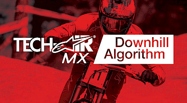 ALPINESTARS: SPEZIELLER MTB-DOWNHILL-ALGORITHMUS FÜR DAS TECH-AIR MX AIRBAG-SYSTEM