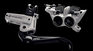 Das Aluminium-Meisterwerk - MAGURA RACE PRO Scheibenbremse